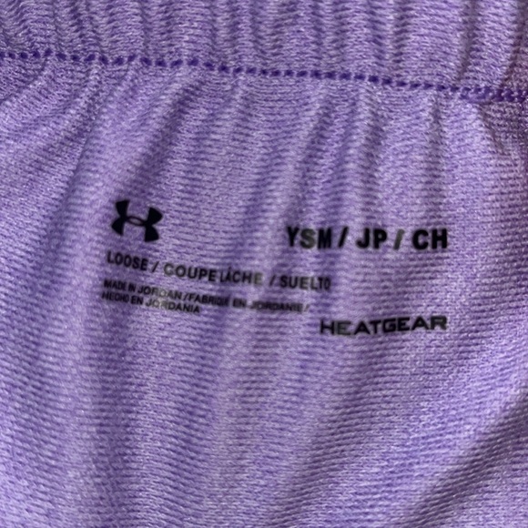 purple under armour play up shorts girls - Picture 4 of 5